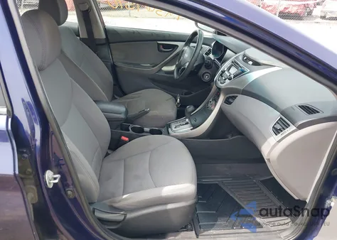 2013 Hyundai Elantra Gls from USA, damaged, VIN 5NPDH4AE7DH376490